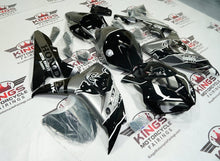 Honda CBR 1000RR Fairings (2006-2007) Silver, Black, White Bull at KingsMotorcycleFairings.com