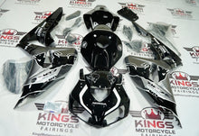 Honda CBR1000RR Fairings (2006-2007) Silver, Black, White Bull at KingsMotorcycleFairings.com