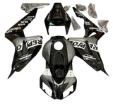 Honda CBR1000RR Fairings (2006-2007) Silver, Black, White Repsol at KingsMotorcycleFairings.com