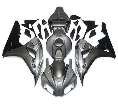 Honda CBR 1000RR Fairings (2006-2007) Silver, Gray, Matte Black at KingsMotorcycleFairings.com