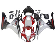 Honda CBR1000RR Fairings (2006-2007) White, Red, Black Fade at KingsMotorcycleFairings.com