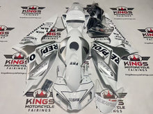 Honda CBR1000RR Fairings (2006-2007) White, Silver Gas Repsol at KingsMotorcycleFairings.com