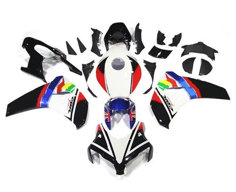 Honda CBR1000RR Fairings (2008-2011) Black, White, Multicolor at KingsMotorcycleFairings.com
