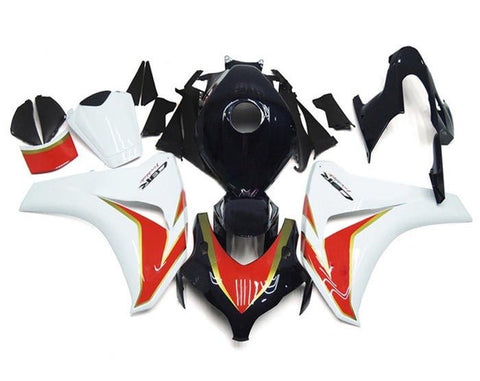 Honda CBR1000RR Fairings (2008-2011) Black, White, Red, Gold at KingsMotorcycleFairings.com