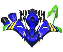 Honda CBR 1000RR Fairings (2008-2011) Blue, Yellow, Green at KingsMotorcycleFairings.com