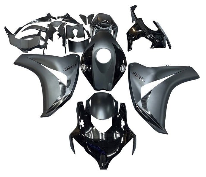 Honda CBR 1000RR Fairings (2008-2011) Gloss Black, Matte Black at KingsMotorcycleFairings.com