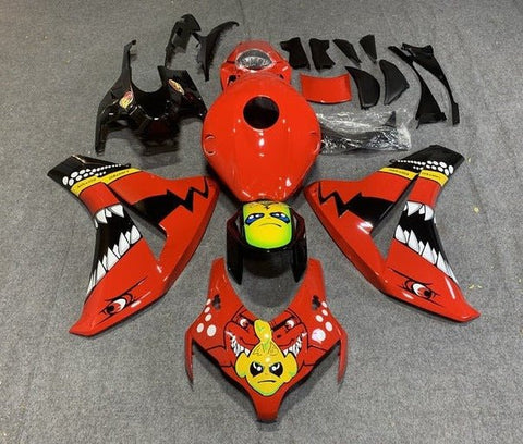 Honda CBR1000RR Fairings (2008-2011) Red Shark at KingsMotorcycleFairings.com