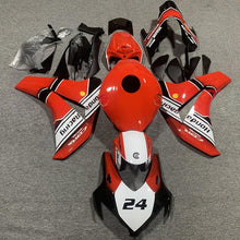 Honda CBR1000RR Fairings (2008-2011) Red, Black, White #24 at KingsMotorcycleFairings.com