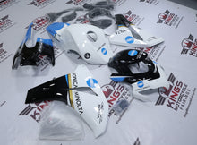Honda CBR1000RR Fairings (2008-2011) White, Blue, Black Konica Minolta from KingsMotorcycleFairings.com