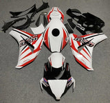 Honda CBR1000RR Fairings (2008-2011) White, Red, Black HRC at KingsMotorcycleFairings.com