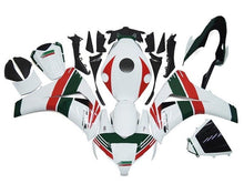 Honda CBR1000RR Fairings (2008-2011) White, Red, Dark Green at KingsMotorcycleFairings.com
