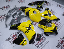 Honda CBR1000RR Fairings (2008-2011) Yellow, Black Repsol Gas at KingsMotorcycleFairings.com