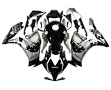 Honda CBR1000RR Fairings (2012-2016) Black, Silver Repsol Bull at KingsMotorcycleFairings.com