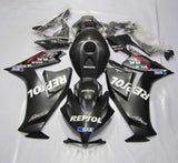 Honda CBR1000RR Fairings (2012-2016) Matte Black, Repsol, Gas at KingsMotorcycleFairings.com