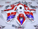 Honda CBR1000RR Fairings (2012-2016) Red, White, Blue Motul at KingsMotorcycleFairings.com