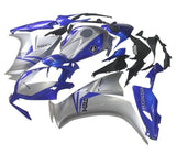 Honda CBR1000RR Fairings (2012-2016) Silver, Blue HRC at KingsMotorcycleFairings.com