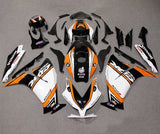 Honda CBR1000RR Fairings (2012-2016) White, Orange, Black at KingsMotorcycleFairings.com