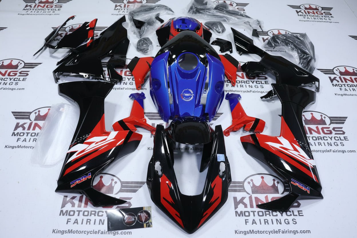 Honda CBR1000 Fairings (2017-2025) Black, Red, Blue, White – Kings ...