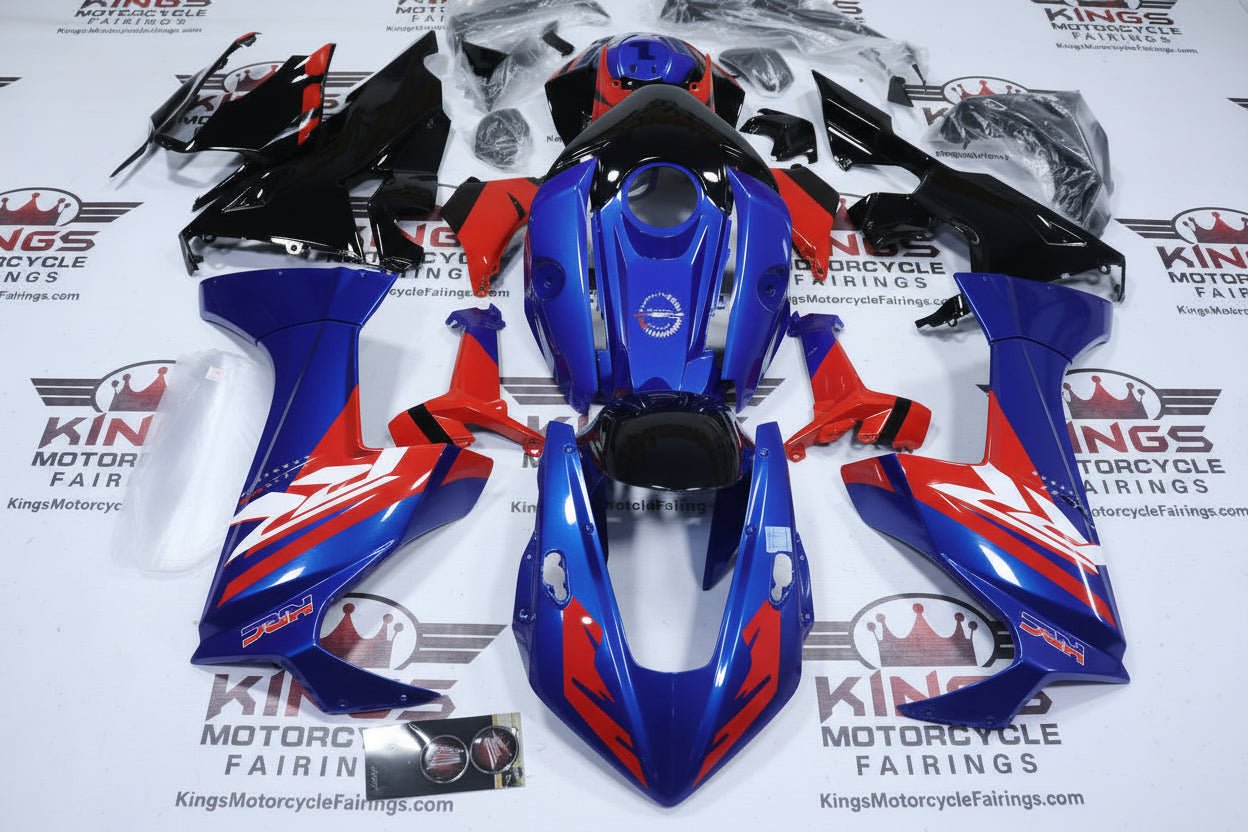 Honda CBR1000RR Fairings (2017-2025) Blue, Red, White, Black at KingsMotorcycleFairings.com