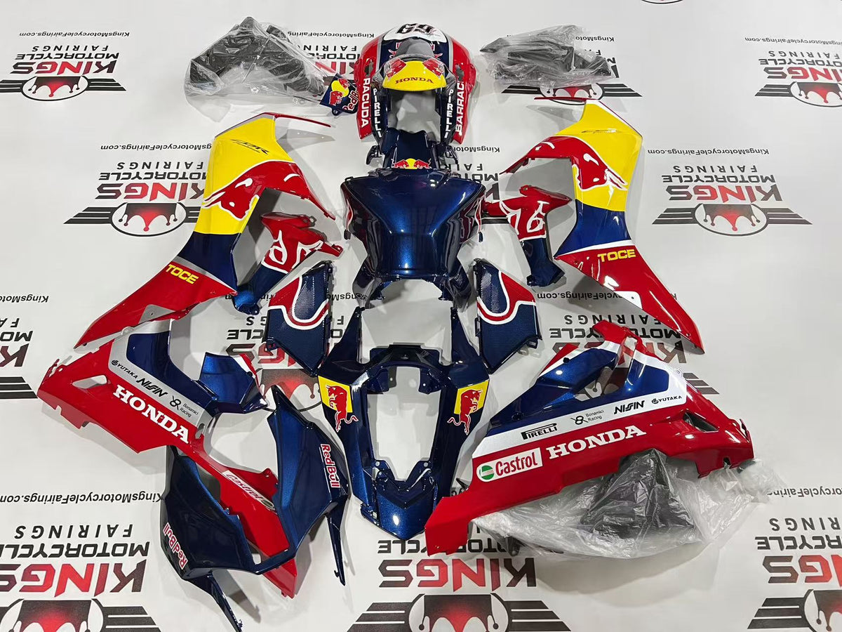Honda CBR1000RR Fairings (2017-2025) Red, Blue, Yellow, RedBull Toce Hayden at KingsMotorcycleFairings.com