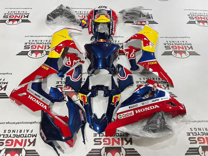 Honda CBR1000RR Fairings (2017-2025) Red, Blue, Yellow, RedBull Toce Hayden at KingsMotorcycleFairings.com