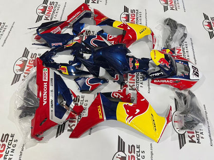 Honda CBR1000RR Fairings (2017-2025) Red, Blue, Yellow, RedBull Toce Hayden from KingsMotorcycleFairings.com