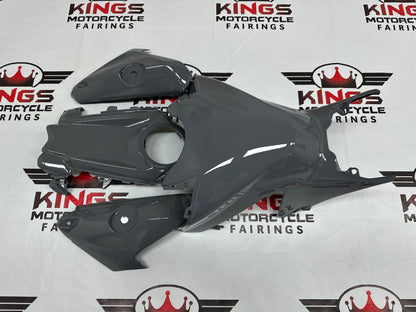 Honda CBR1000RR Tank Cover Fairings (2017-2025) Gloss Gray at KingsMotorcycleFairings.com