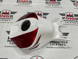 Honda CBR 1000RR Tank Fairing (2006-2007) White, Candy Apple Red at KingsMotorcycleFairings.com