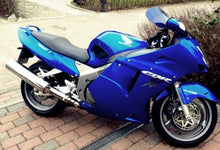 Honda CBR 1100XX Fairings (1996-2007) Blue, White at KingsMotorcycleFairings.com