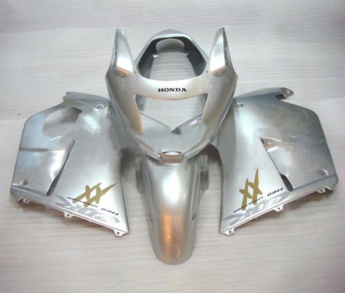 Honda CBR1100XX Fairings (1996-2007) Silver, Gold at KingsMotorcycleFairings.com