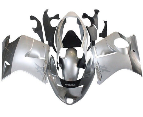 Honda CBR1100XX Fairings (1996-2007) Silver, Gray at KingsMotorcycleFairings.com