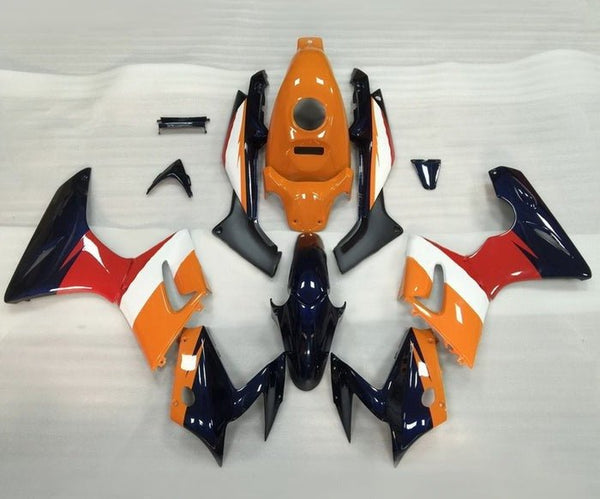 Honda CBR125R Fairings (2002-2006) Black, Orange, White, Red at KingsMotorcycleFairings.com