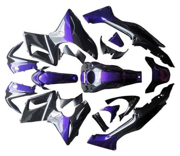 Honda CBR125R Fairings (2002-2006) Purple, Black at KingsMotorcycleFairings.com