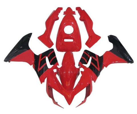 Honda CBR125R Fairings (2002-2006) Red, Black at KingsMotorcycleFairings.com