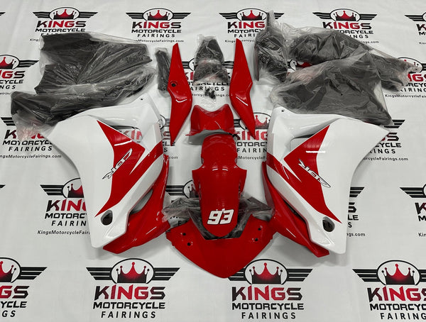 Honda CBR125R Fairings (2011-2016) Red, White, Black at KingsMotorcycleFairings.com