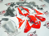 Honda CBR125R Fairings (2011-2016) Red, White at KingsMotorcycleFairings.com