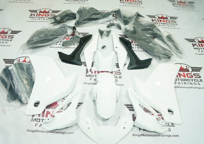 Honda CBR125R Fairings (2011-2016) White Gloss at KingsMotorcycleFairings.com