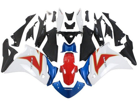 Honda CBR250R Fairings (2011-2014) White, Red, Matte Blue at KingsMotorcycleFairings.com