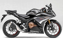Honda CBR400R Fairings (2022) Matte Silver, Black, White at KingsMotorcycleFairings.com