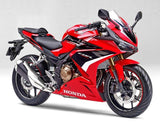 Honda CBR400R Fairings (2022) Red, Black, White at KingsMotorcycleFairings.com