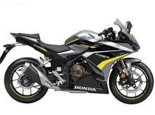 Honda CBR500R Fairing Kit (2022-2023) Silver, Black, Yellow, White from KingsMotorcycleFairings.com 