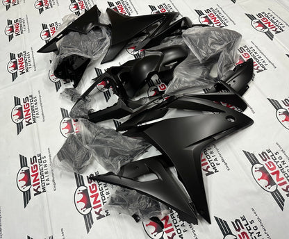 Honda CBR500R Fairing Set (2016-2018) All Matte Black at KingsMotorcycleFairings.com