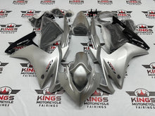 Honda CBR500R Fairings (2013-2015) Gloss Silver, Matte Black at KingsMotorcycleFairings.com