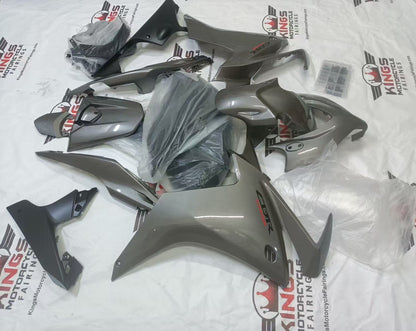 Honda CBR500R Fairings (2013-2015) Gloss Silver at KingsMotorcycleFairings.com