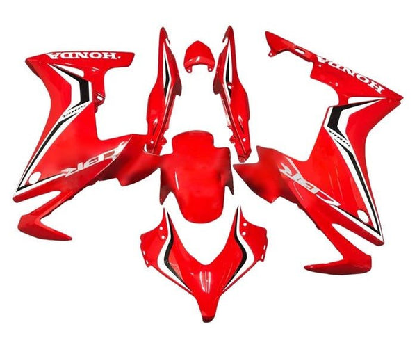 Honda CBR500R Fairings (2013-2015) Red, White, Black at KingsMotorcycleFairings.com