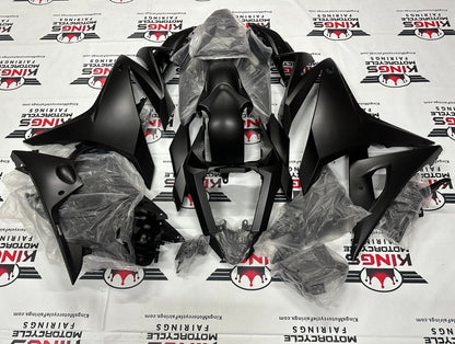 Honda CBR500R Fairings (2016-2018) All Matte Black at KingsMotorcycleFairings.com