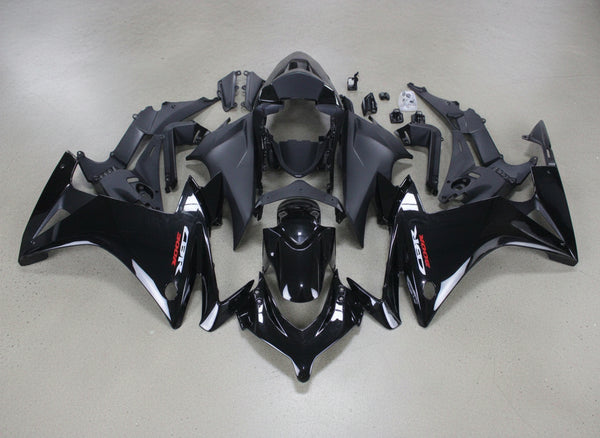 Honda CBR500R Fairings (2019-2021) Black, White, Red at KingsMotorcycleFairings.com