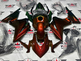 Honda CBR500R Fairings (2022-2023) Chameleon Orange, Green Fade at KingsMotorcycleFairings.com