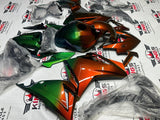 Honda CBR500R Fairings (2022-2023) Chameleon Orange, Green Fade from KingsMotorcycleFairings.com