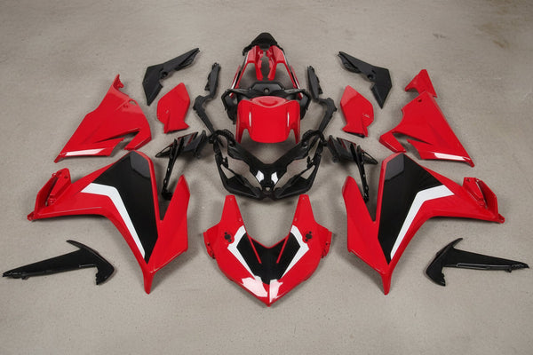Honda CBR500R Fairings (2022-2023) Gloss Red, Black, White at KingsMotorcycleFairings.com